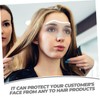Minkissy 30pcs Haircut Eye Protectors Transparent Facial Shield for Barbers