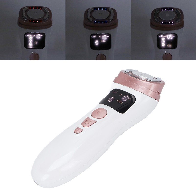Mini Ultrasonic Skin Beauty Machine 5 Gears 3 Modes Skin
