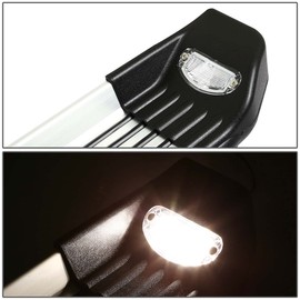 Auto Dynasty 5.25 Inches Side Nerf Step Bar Lighted Running Boards