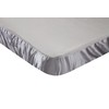 Knlpruhk Silk Fitted Crib Sheet 28" x 52" Surface (100%