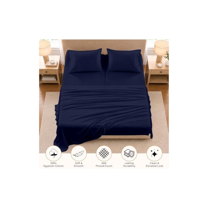 SGI Bedding Cal King - Juego de sábanas de 28