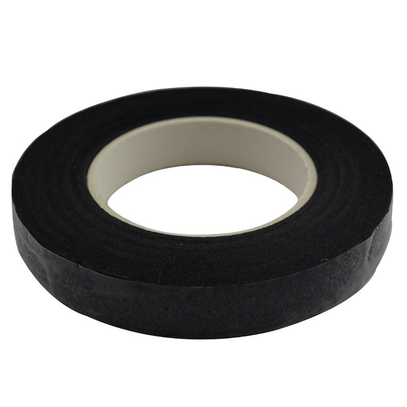 DECORA 1 roll 1/2-inch by 30 Yard Black Floral Tape