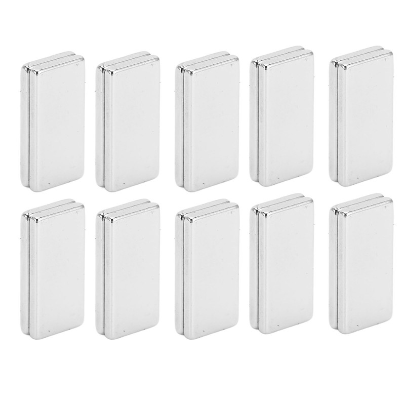 20Pcs Neodymium Magnets Bar Set Well Coated Super Strong Magnet