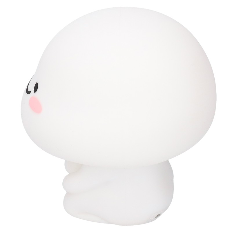 Silicone Night Light USB Charging Touch Sensing Timing Bedside Lamp