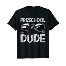 Preschool Dude Sunglasses Back To School Tshirt For Boys T-Shirt
