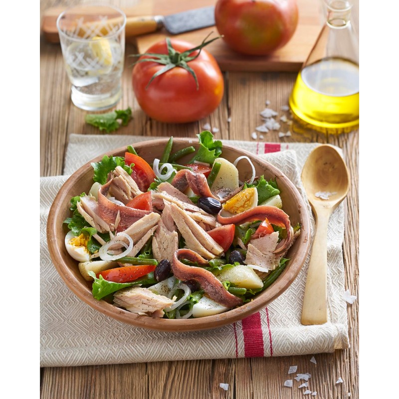 Ortiz White Tuna in Olive Oil, Fresh Tender Slices, Spanish