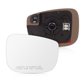 Right Passenger Side Power Heated Mirror Glass with Backing Plate Compatible with Honda Odyssey 2018-2023 Replacement Exterior Side Rear View Mirror Glass assembly 76203-THR-A11