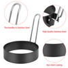 6 Pack Egg Ring, Stainless Steel Round Egg Cooking Rings