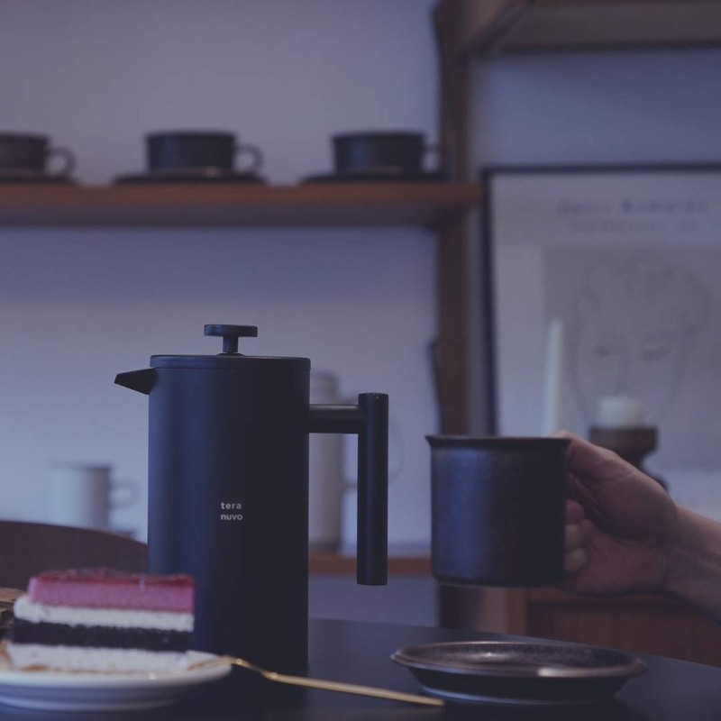 Teranuvo Stainless Steel French Press Coffee Maker - 1L /