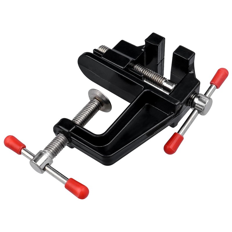 Gasea Universal Mini Bench Vise Small Table Clamp Hobby Vise