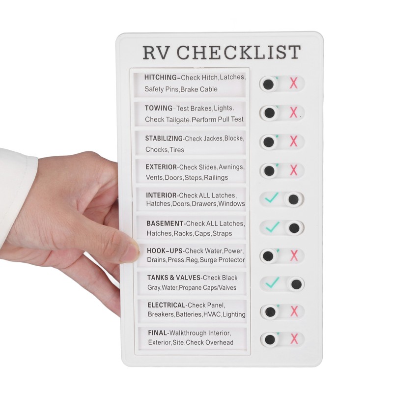 4pcs Checklist Board DIY Production Recyclable Portable Chore Checklist Detachable