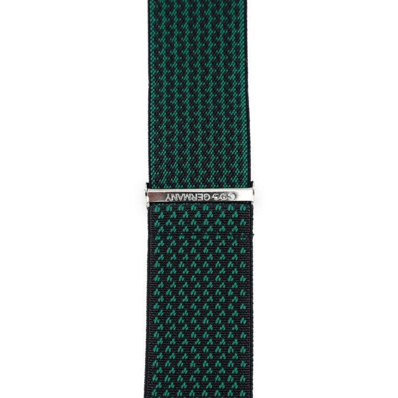 TigerTie Unisex Y-shaped braces with 3 extra strong clips, patterned,