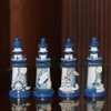 IMIKEYA Party Pack of 4 Mini Lighthouse Office Table Decoration