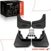 A-Premium Set of 4PCS Mud Flaps Splash Guards Mudguard Mudflaps