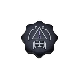 VSREI Radiator Cap for Radiator Expansion Tank, Car ABS Antifreeze Radiator Coolant Coolant Lid Compatible with Peugeot 206 207 307 308 406 407 508 Citroën C1 C2 C3