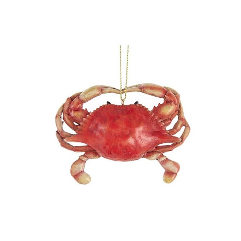 Red Crab Christmas Ornament E0515 New
