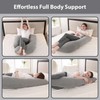 Elehealthy Pregnancy Pillow Maternity Pillow for Side Sleeping Soft Pregnancy