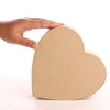 Paper Mache Heart Shaped Box - (7-1/2" x 7-1/2") Heart