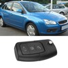 Black 3 Buttons Locking 433MHz Remote Car Control Key with