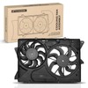 A-Premium Engine Radiator Cooling Fan Assembly Compatible with Select Ford