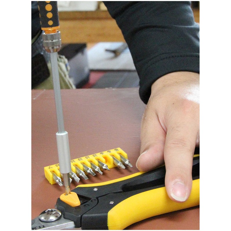 E – Value Precision Screwdriver Set 30 Bits + Handle