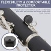 15 piece comfortable rubber clarinet thumb rest cushion protector, suitable