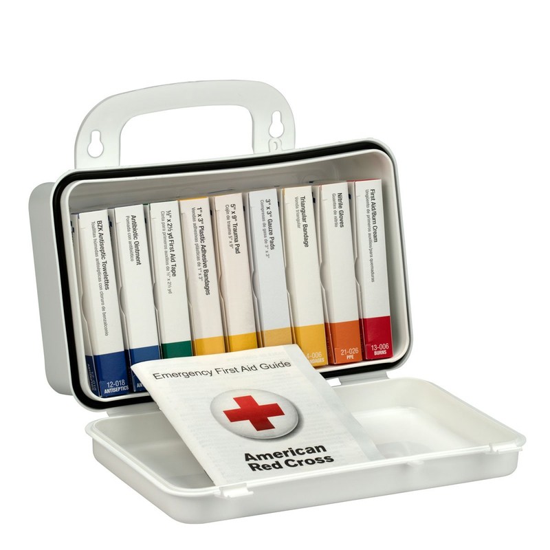 First Aid Only Unitized First Aid Kit with Plastic Case