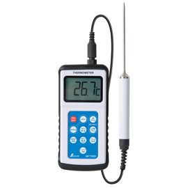 Shinwa Sokutei 73083 H-3 Digital Thermometer, Highest and Lowest Separation Probe, Waterproof