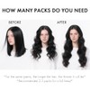 EINbeauty Clip In Extensions Echthaar 7St√ºcke 120g 40cm Extensions Echthaar