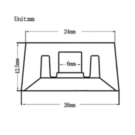Electric Guitar Top Hat Knobs Speed Volume Tone Control Knobs Compatible with Les Paul LP Style Electric Guitar Parts Replacement Set of 4Pcs.
