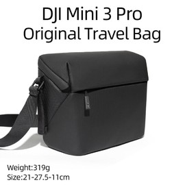 XBERSTAR Original Portable Bag Storage Bag Shoulder Bag for DJI Mini 3/Mini 3 Pro Accessories, black, Compact