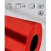 Red Toilet Paper 3-Ply 6 rolls Pack 140 Premium Quality
