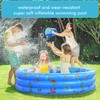 plplaaoo Round Inflatable Baby Toddlers Swimming Pool,Children Little Pump Pool,3