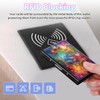 LYHXLYJH Credit Card Holder for Women Men,RFID Blocking Mini Slim