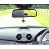 Purpledip Ceramic Evil Eye Wall Car Hanging With Lotus Ganesha: