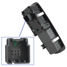 MOTOALL Power Door Lock Window Switch for Chrysler 200, Chrysler 300, Dodge Charger