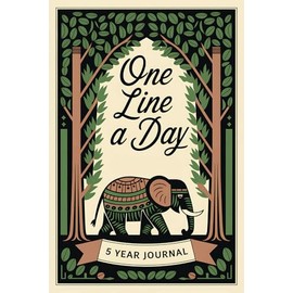 One Line a Day 5 year journal: Diary for Women and Men, Dated and Lined Keepsake Memory Book for Daily Reflections and Mindfulness