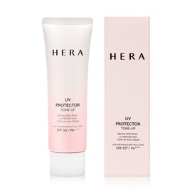 Hera UV Protector Tone Up 50ml Vitality Tone Up Sun Cream / 헤라 유브이 프로텍터 톤업 50ml 생기톤업선크림