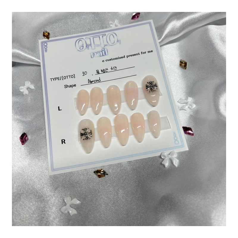 [] Red Cheeks - Short Oval / [] 볼 빨간