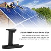10PCS PV Panel Water Guide Clamp Pa66 Heat Resistant Anti