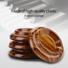 Alomejor Upright Piano Foot Pads Piano Caster Piano Leg Floor