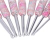8Pcs Crochet Hook Set, Ergonomic Soft Grip Crochet Handles Yarn