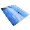 Decorative Tapestry Beach Sea Scenery Pattern Polyester Fiber Hanging Carpet