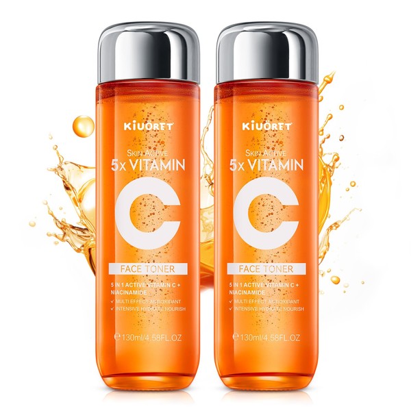 KIUORET Vitamin C Toner for Face, 5X Vitamin C Toner