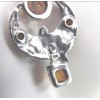 Vessel New Sterling Silver Baltic Amber Egyptian Goddess Isis Pendant