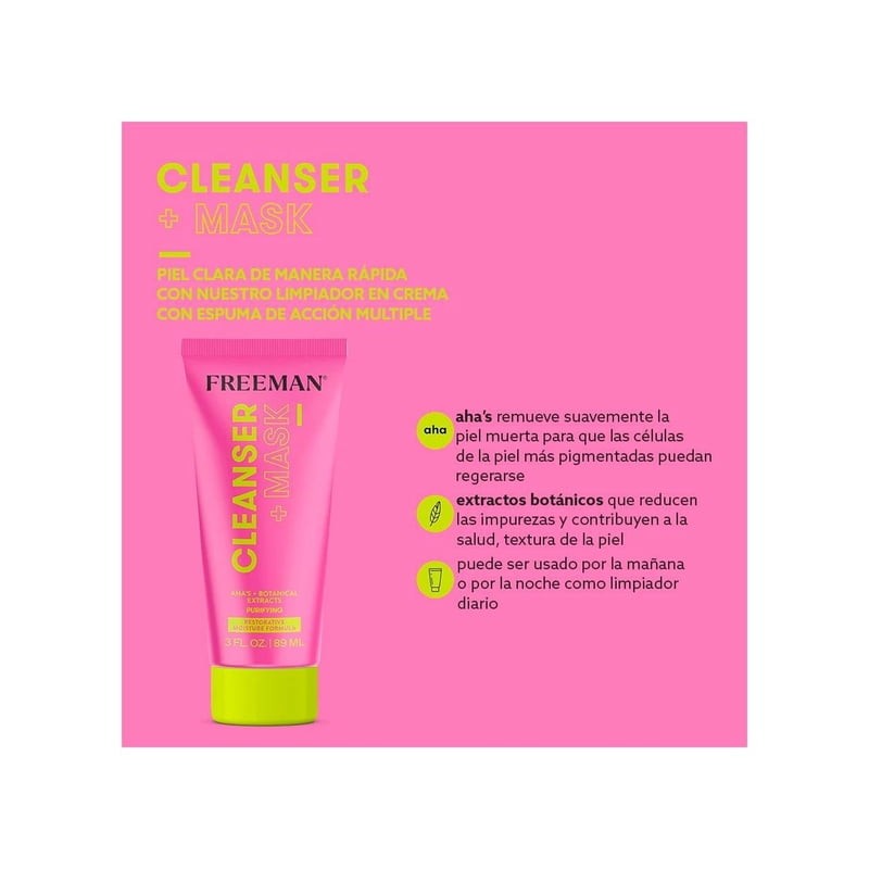 Mascarilla limpiadora Freeman SkinCare limpieza profunda 89 ml