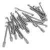 24PCS Banjo Bracket Hook Silver Metal Wear Resistant Banjo Hooks