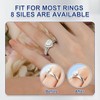 Pack of 24 Ring Reducers Invisible Ring Size Adjuster Rings