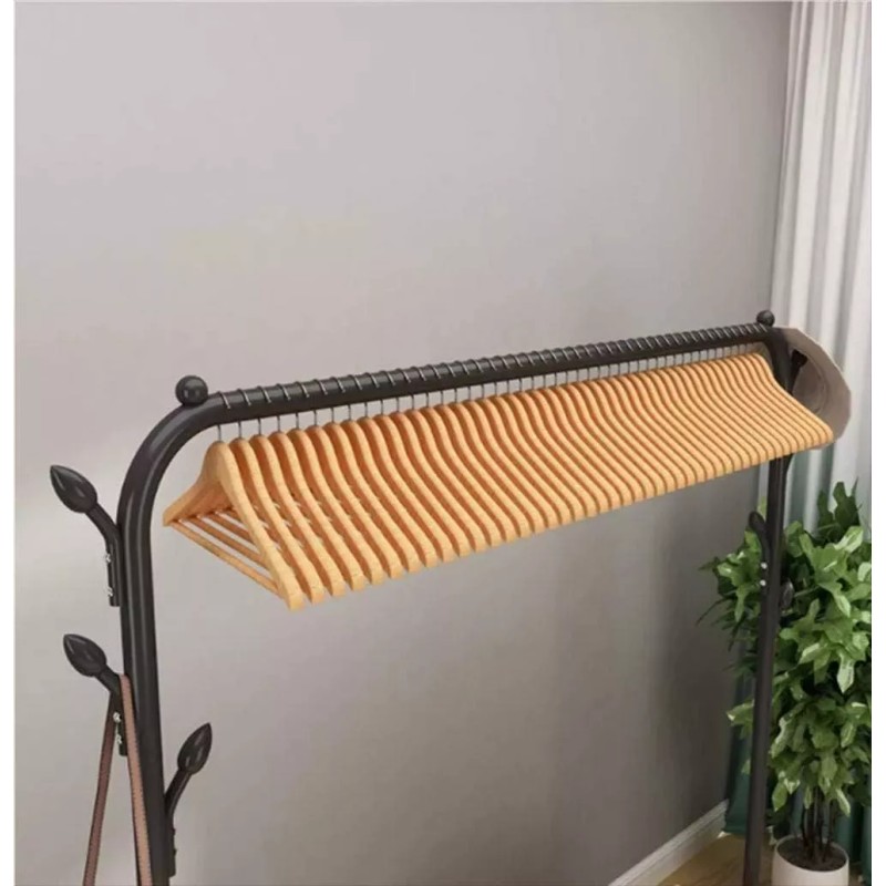 1Home Perchero Organizador Metálico Negro Para Ropa Y Accesorios