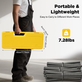 Hydraulic Rebar Cutter, 8T Handheld Rebar Cutter Cutting up to 5/8 Inch 4-16mm Rebar Concrete Construction Tool Steel Bolt Chain Cutting tool